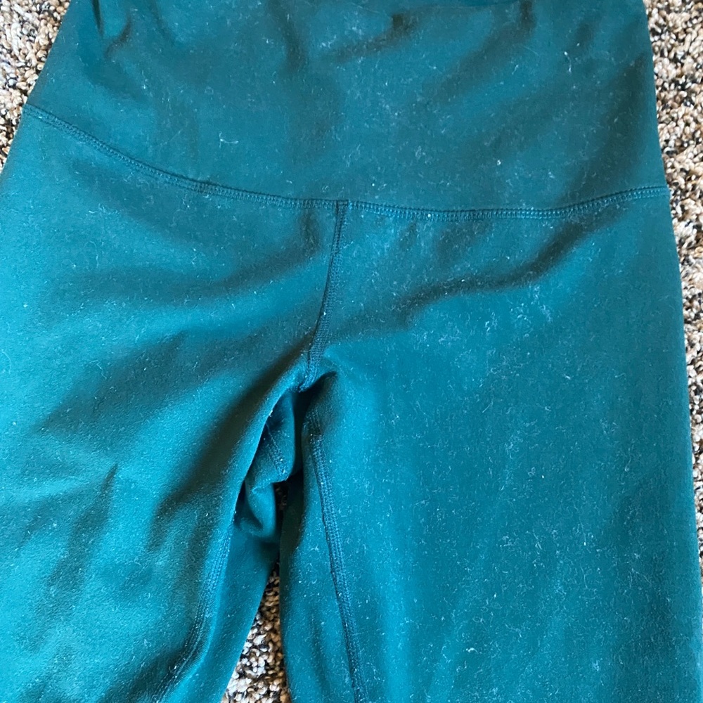 Zella leggings size small. Forest green color Live in high waist style